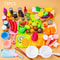 Kids Pretend Play Kitchen Toys, Educational Play House, Simulation Food, Interactive Toys Gifts for Children