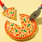 Kids Pizza Cutting Toy, Pretend Play Food Cooking, Child Toy Kitchen, Simulation Plastic Pizza Dinette, Kitchen Toys