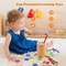 Montessori Wooden Educational Toys For Toddlers Color Sorting Shape Matching Fine Motor Sensory Pu 1