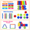 Montessori Wooden Educational Toys For Toddlers Color Sorting Shape Matching Fine Motor Sensory Pu 5