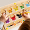 Toddler Montessori Magnetic Color Sorting Maze Drawing Board Number Matching Learning Counting Pre 1