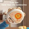 Adorable Baby Clapping Tambourine, Handheld Percussion Instrument, Delicate Tambourines for Kids Early Learning