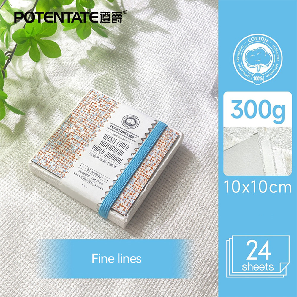 POTENTATE Cotton Watercolor Paper Sketchbook Sheets Square Art Drawing Paper Pad For Painting  Illu 8