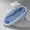 Foldable Baby Bath Seat With NonSlip PP Base Ergonomic Backrest EasyClean Shower Net Support For S 7