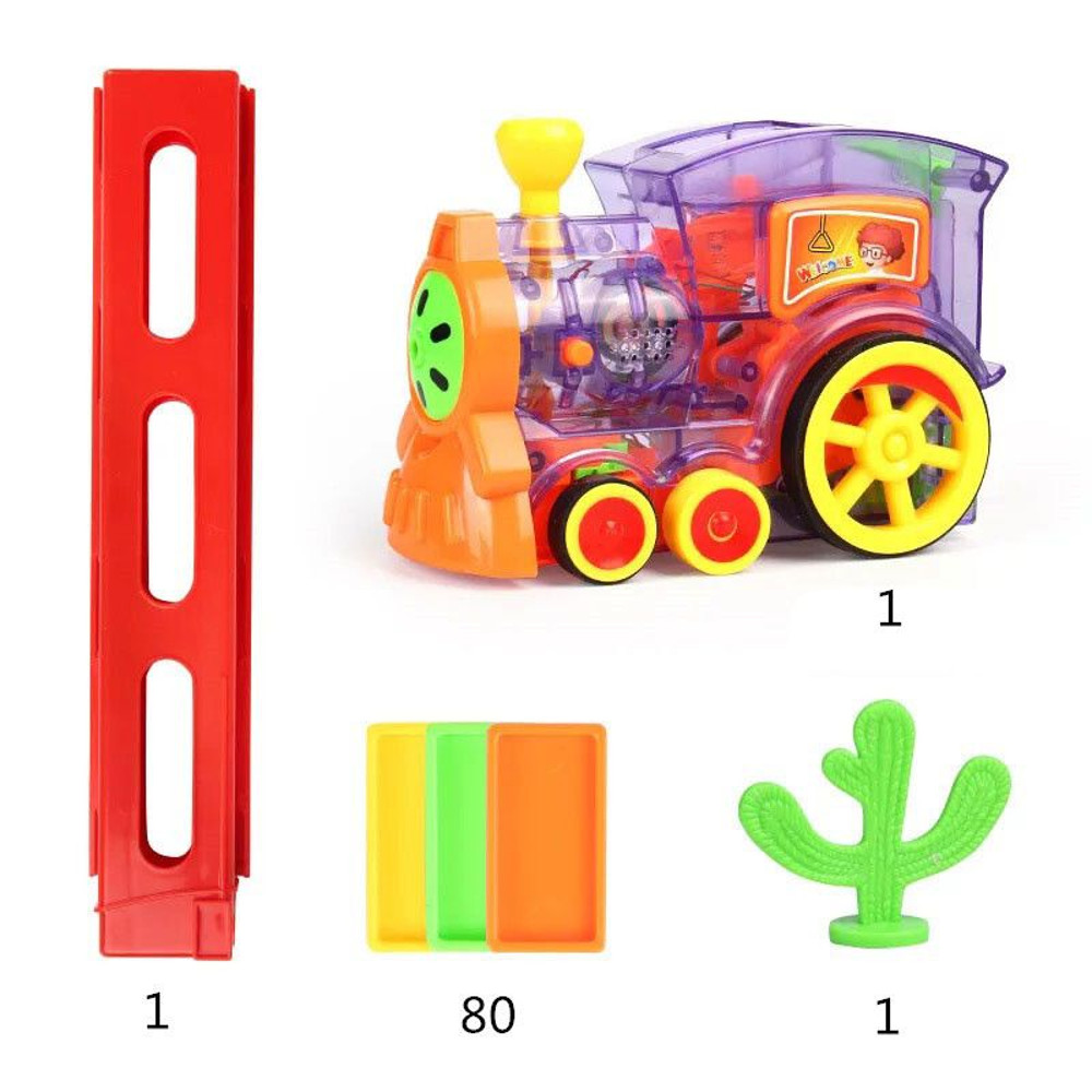 Automatic Domino Train Toy  Educational  Fun 5