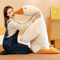 Big White Goose Plush Pillow for Sleep, Cuddling, Relaxation & Comfort Gifting