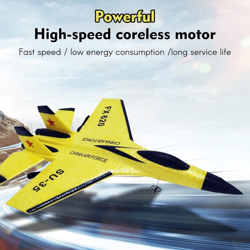 RC Plane 24G Remote Control Fighter Jet High Speed Flying Toy 4