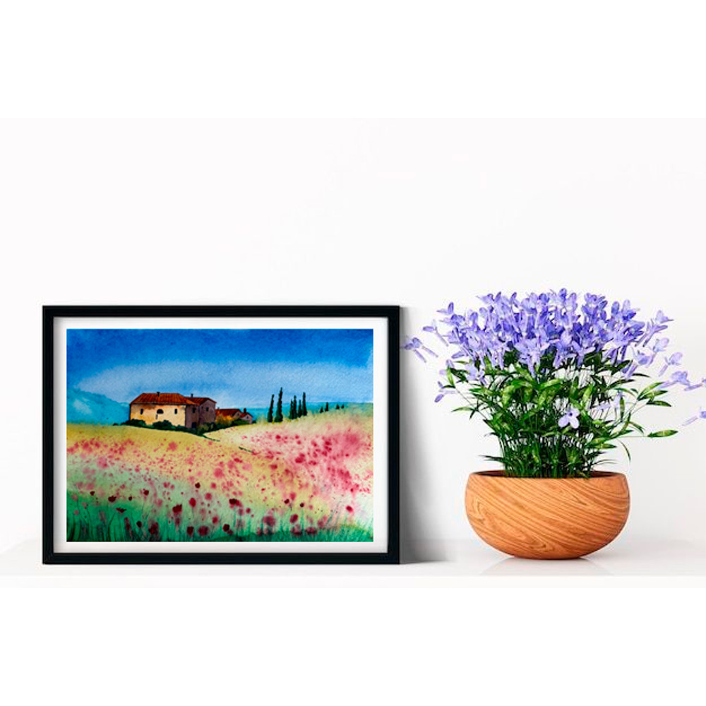 Premium Photo _ Mock up poster frame a4.png