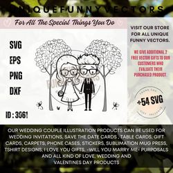 watercolor clipart png files digital clipart clipart svg wedding clipart bride and groom wedding bride groom figures eps