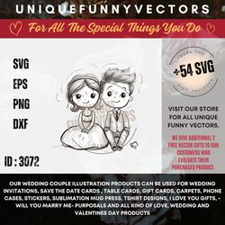 sitting couple clipart for wedding invitation and printable products wedding png bride clipart svg png eps clipart bride