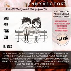 romance clipart love clipart stick people svg stick figure cricut cut files silhouette clipart for valentines gift and w