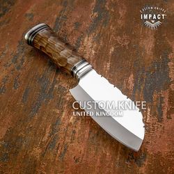 1 of a kind custom D2 Chef CLeaver knife