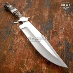 Custom Full Tang Bowie Knife