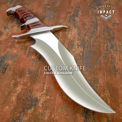 Custom Art Sub HIlted Bowie knife