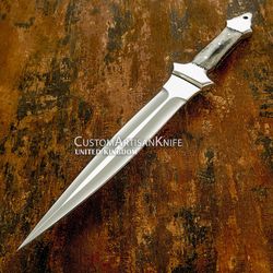Hand Made Custom Full Tang Dagger Knife