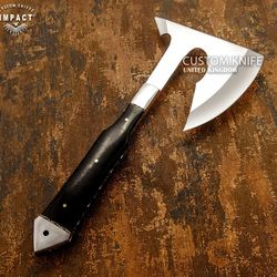 Custom D2 Full Tang Hatchet AXE Tomahawk Knife