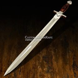 26.70" Massive Full tang blood grooved custom sword dagger knife