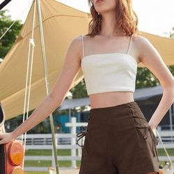 high waist short sewing pattern zipper back digital sewing pattern xs-xl, lace up, woman template