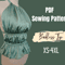 Halter Neck Top Pattern Backless Camisole Tie Back PDF Pattern XS4XL Summer Wear Beach Top 4