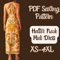 Dress Pattern Halter Neck Sleeveless Dress PDF XS4XL Hollow Side Aline Dress Sewing Pattern 1