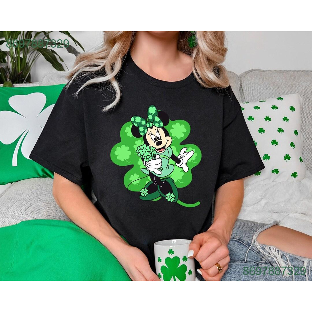 Disney Minnie Mouse St. Patrick's Day Collection with Shamrock Tees & Shirts.jpg