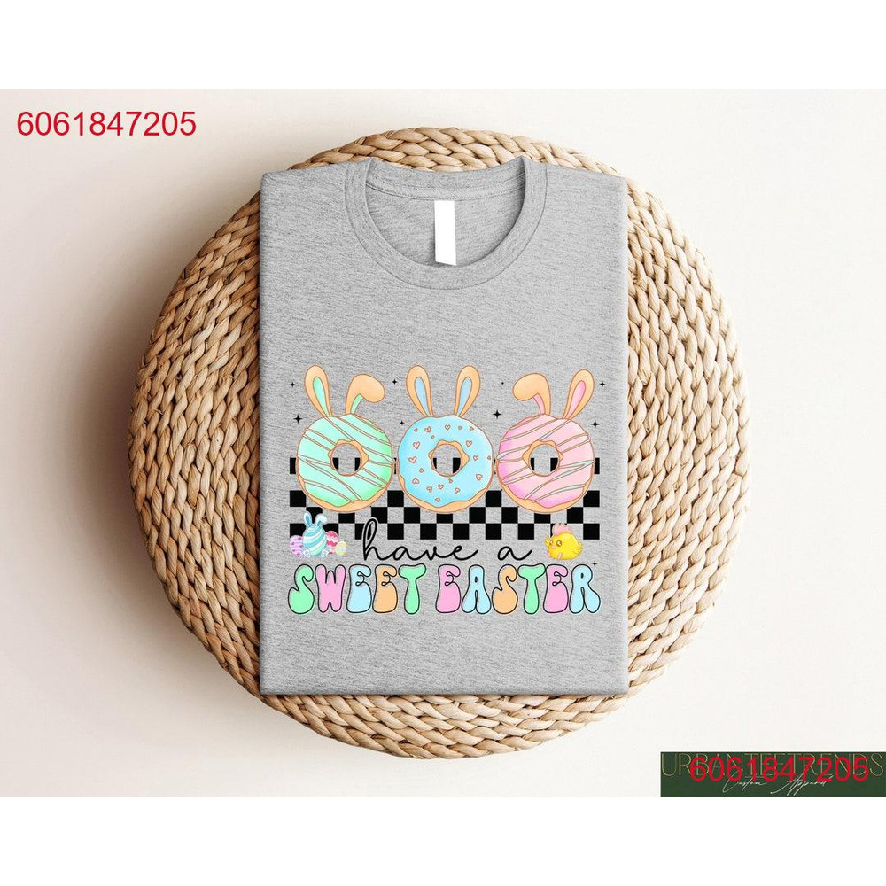 Easter Collection Sweet Bunny Tees, Watercolor Eggs, Donut Lover Gifts & Checkered Pullovers.jpg