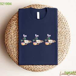 easter duck bunny trio shirt for duck hunting, farmers, and animal lovers