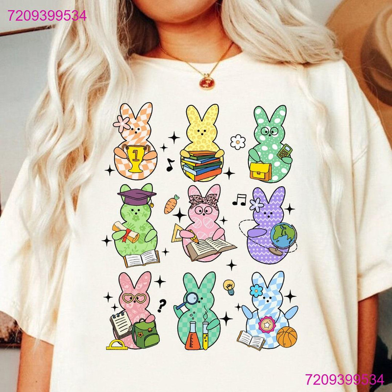 Easter Teacher Collection Bunny PNGs, Teacher Gifts & Sweet Peeps Designs.jpg