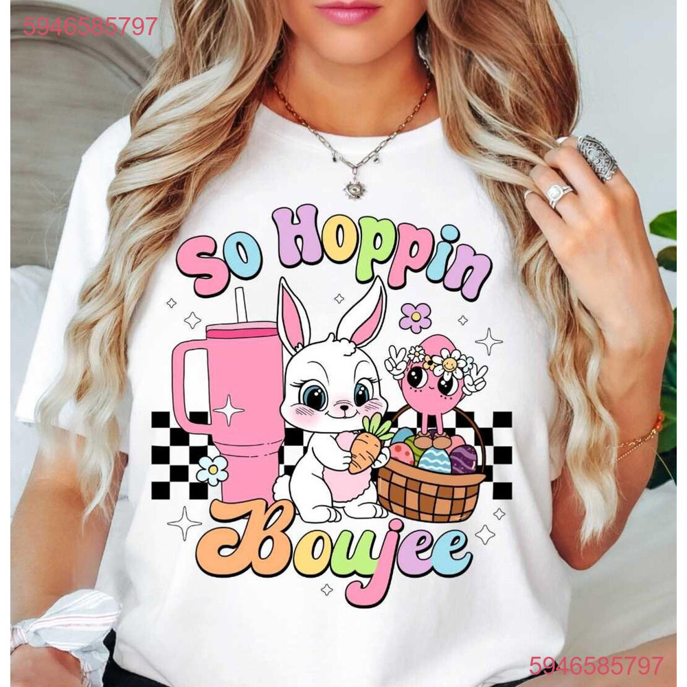 Easter Bunny Checkered Cup Tee Collection - Unique Gifts for Family & Friends - Copy.jpg