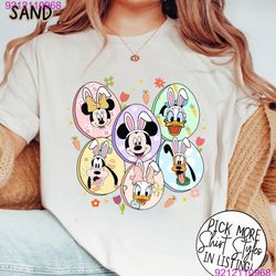 easter collection mickey & friends tee, minnie mouse shirt, sweatshirt, matching family outfits