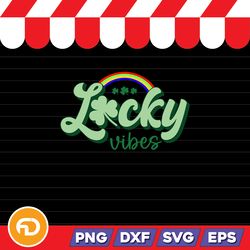 Lucky Vibe SVG, PNG, EPS, DXF Digital Download