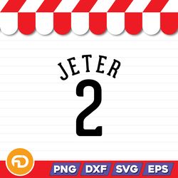 Jeter 2 SVG, PNG, EPS, DXF Digital Download