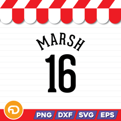 Marsh 16 SVG, PNG, EPS, DXF Digital Download