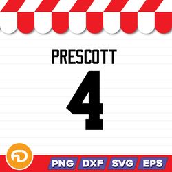 Prescott 4 SVG, PNG, EPS, DXF Digital Download