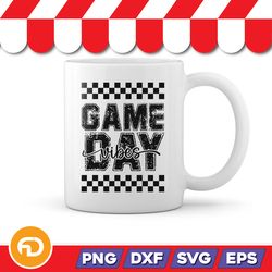 Game Day Vibes SVG, PNG, EPS, DXF - Digital Download