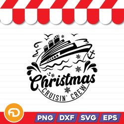 Christmas Cruisin Crew SVG, PNG, EPS, DXF Digital Download