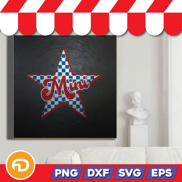 Mini Star SVG, PNG, EPS, DXF Digital Download | Inspire Uplift