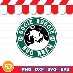 oogie boogie bug brew svg, png, eps, dxf digital download