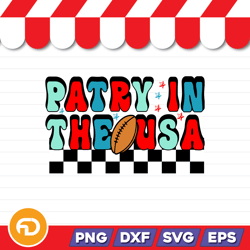 party in the usa svg, png, eps, dxf-digital download
