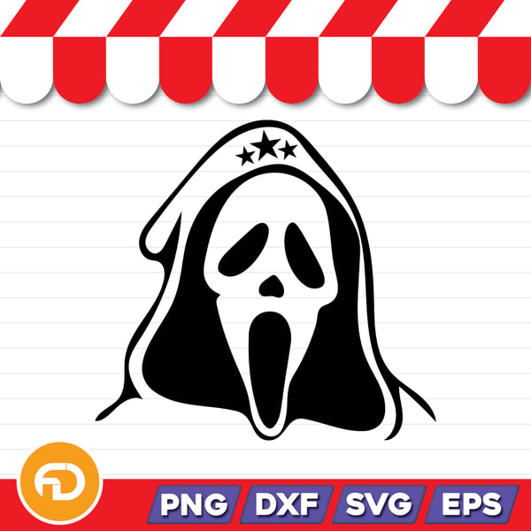 Scream Characters Vector File Scream SVG, PNG, EPS, DXF - Digital Download | Inspire Uplift