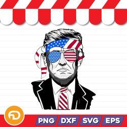 donald trump svg png eps dxf digital download