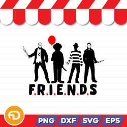 friends svg, png, eps, dxf, digital download