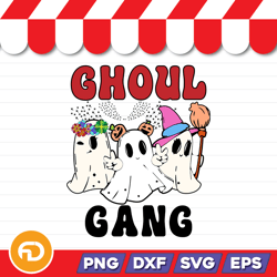 ghoul gang svg, png, eps, dxf - digital download
