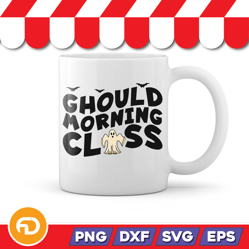Ghould Morning Class SVG PNG EPS DXF Digital Download 1