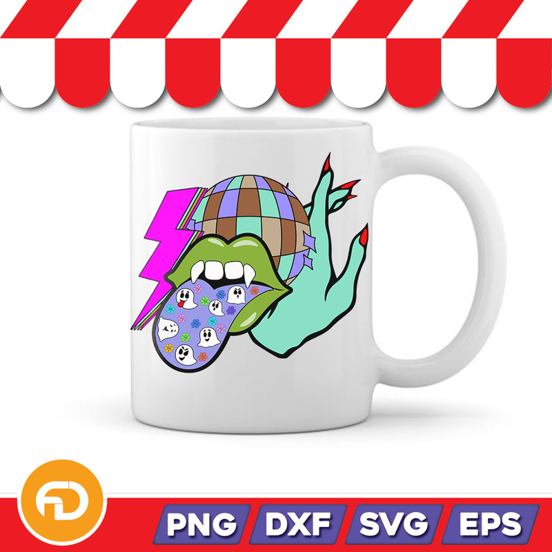 Sweet And Spooky SVG PNG EPS DXF Digital Download 0