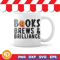 Books Brew And Brilliance SVG PNG EPS DXF Digital Download 1