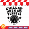 Chillin with My Turkeys Svg Png Eps Dxf Digital Download
