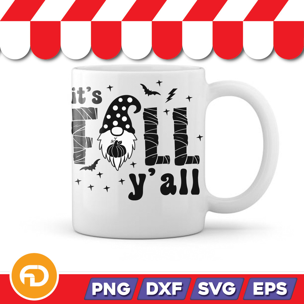 Its Fall Y All Svg Png Eps Dxf Digital Download 2