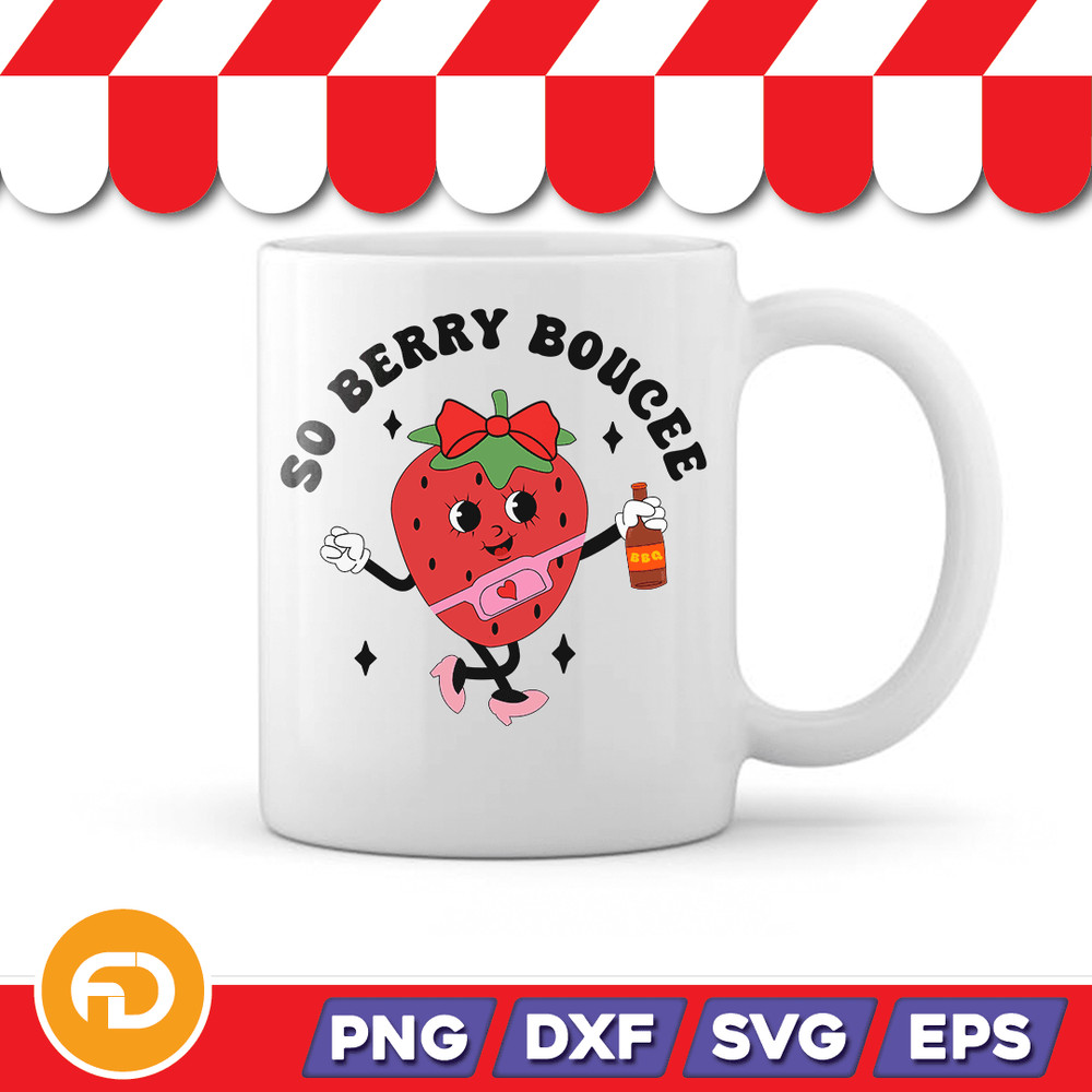SO BERRY BOUCEE Svg Png Eps Dxf Digital Download