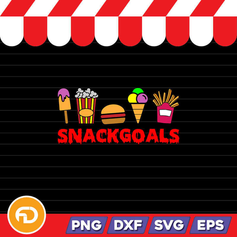 Snack Goals Svg Png Eps Dxf Digital Download